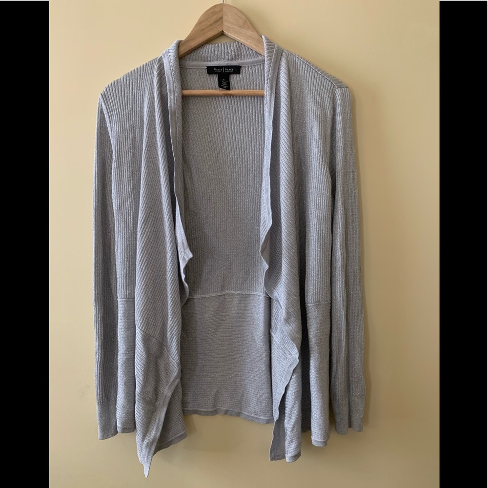 White Black Cardigan